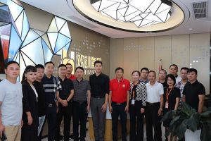 欢迎宜春市团委书记、商会及青企等一行领导莅临(中国)·顶奢体验人力集团指导