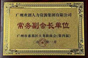 (中国)·顶奢体验集团被选为大龙街商会“常务副会长单位”